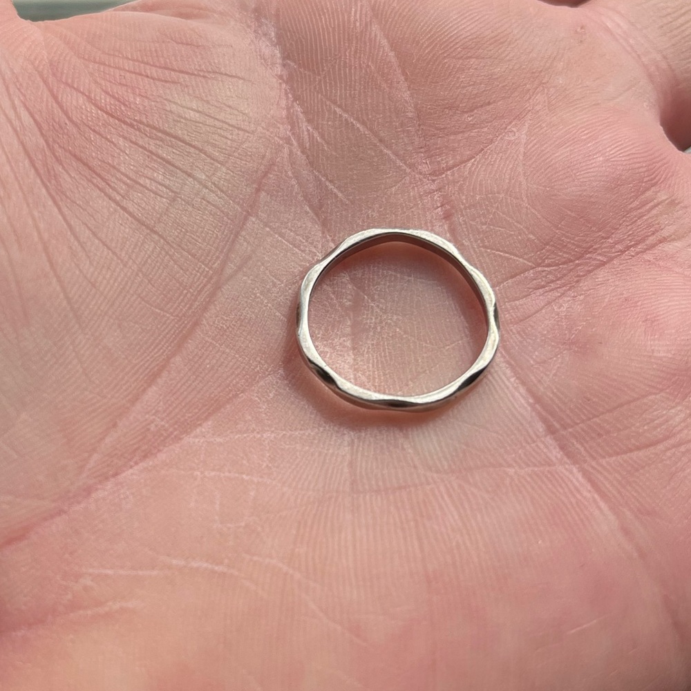Vintage Handmade sterling silver ring - Picture 2 of 4